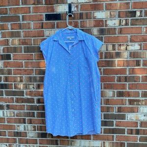 LOFT preppy and cute shirt dress